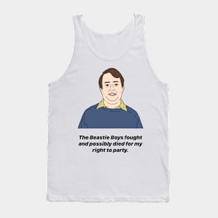 MARK CORRIGAN | RIGHT TO PARTY Tank Top